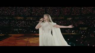 Taylor Swift  august The Eras Tour Film  Treble Clef Music [upl. by Auqcinahs]