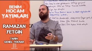 33Genel Tekrar  Çağdaş Türk ve Dünya Tarihi  Ramazan YETGİN 2019 [upl. by Annauqaj]