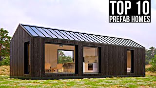 The Top 10 PREFAB HOMES of 2023 [upl. by Laspisa713]