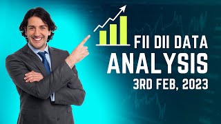 FII DII Data Analysis 3rd Feb 2023 NiftyBN Channel [upl. by Elston]