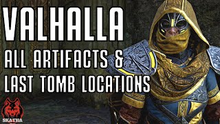 Artifacts amp Tombs of the fallen part 2 locations Update 161 Assassin Creed Valhalla [upl. by Ramu496]