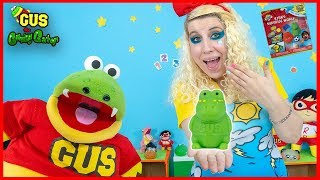 Gus the Gummy Gator Ryans Surprise World Brand New RYANS WORLD TOYS Wiggli Jelli Pals [upl. by Krawczyk]