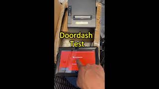 Printer for uber eat and doordash [upl. by Missi]