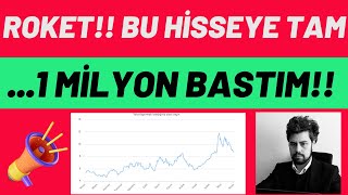 MOTOR HÄ°SSE  SÃœPER HÄ°SSE  MÄ°LYON BASTIÄIM HÄ°SSELER  TAM 1 MÄ°LYON PARA YATIRDIM [upl. by Dadivitan]