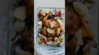 Roasted chicken 🍗food cooking foodie [upl. by Atiuqad]