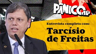 ASSISTA À ENTREVISTA COM TARCÍSIO DE FREITAS NA ÍNTEGRA [upl. by Nilahs914]