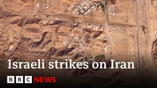 Iran military sites damaged in Israeli strikes  BBC News [upl. by Onofredo822]