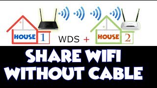 Wifi share one router to another router without any cable WDS [upl. by Hoon]