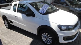 VOLKSWAGEN SAVEIRO 16 CABINA EXTENDIDA HIGHLINE 2015 [upl. by Acinnad]