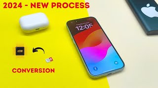 How to Setup esim on iphone  iPhone 13 iPhone 14 amp iPhone 15  jio esim Activation at Home 2024 [upl. by Dyrraj]