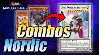 THIS IS GODLY ADVENTURER NORDIC COMBOS FOR MASTER DUEL POST SELECTION PACK INVINCIBLE RAID [upl. by Elyag]