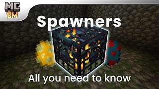 Minecraft Monster Spawner Guide  How it works  Minecraft Basic Mechanics [upl. by Poore454]