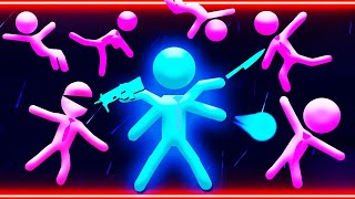 I Hacked the Game and Became a GOD in Stick it to the Stickman [upl. by Auqkinahs]