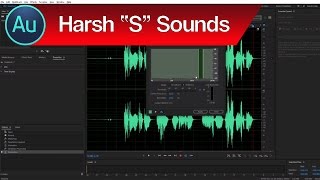 How to Remove Sibilance in Audition – Reduce Harsh “S” Sounds with the Audition De Esser [upl. by Maunsell]