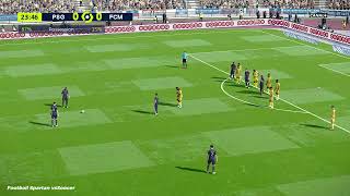 PSG vs Metz Highlights  Ligue 1 202324  PES 21 Gameplay [upl. by Aloin]