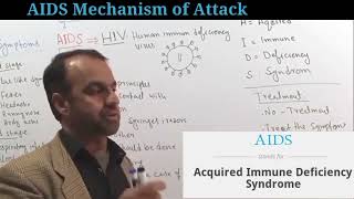 Attack mechanism of AIDS  How AIDS spread [upl. by Abbot]