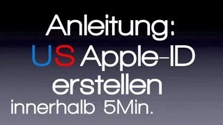 Anleitung Amerikanische US Apple ID erstellen mit oder ohne Kreditkarte 2013 iOS7 iTunes Radio [upl. by Atineb338]