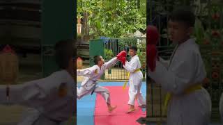 KUMITE🥊🥊 duniaalfarabi karatekids inkai [upl. by Khudari]