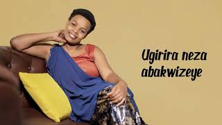 NARAKUBONYE BY Jeanne MFURAYIMANA Lyrics video [upl. by Kreit640]