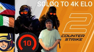 CounterStrike 2 FACEIT SOLOQ TO 4K ELO 60 Seconds DELAYENG 319 🇮🇪🇵🇭🏙️PINOYIrish streamer [upl. by Clovah]