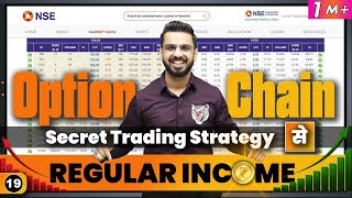 Option Chain Secret Trading Strategy  Regular Income from Stock Market [upl. by Rennold]