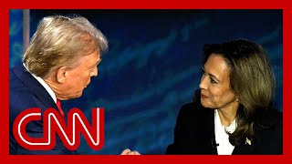 Mustwatch moments and analysis of Trump and Harris’s first presidential debate [upl. by Danell790]