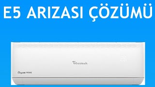 Baymak Klima E5 Arızası Çözümü [upl. by Rosa]