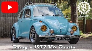 Betsy  1972 VW Beetle  Resto  Respray [upl. by Erbes]