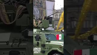 Vehículo blindado Ocelot participa por primera vez en desfile del 16 de septiembre [upl. by Grogan287]