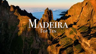 Top 10 Places To Visit in Madeira  Travel Guide [upl. by Hollerman366]