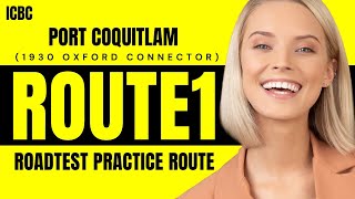 ICBC Road Test in Port Coquitlam 1930 Oxford Part 1 🇨🇦 [upl. by Elleron]