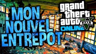 PRESENTATION DE MON NOUVEL ENTREPOT DE FIFOU  GTA V ONLINE [upl. by Maryjane]