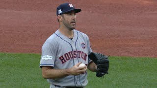 HOUBOS Gm4 Verlander comes on in relief earns win [upl. by Madi]