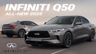 ALL NEW 2025 INFINITI Q50 REVEALED REDESIGN  Digimods DESIGN [upl. by Weinhardt]