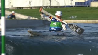 Miren Lazkano Spain Semi Final  2023 ICF CanoeKayak Slalom World Cup Vaires Sur Marne Paris France [upl. by Aracat]