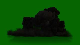 Movie VFX Explosion Green Screen 4K  Free to use [upl. by Heppman]