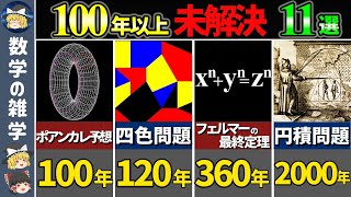 【総集編】証明に100年以上かかった数学の超難問11選【ゆっくり解説】 [upl. by Ajed57]