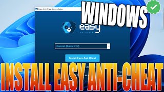 🔧 How To Download and Install Easy Anti Cheat  Install EasyAntiCheat For FORTNITE [upl. by Aseen]