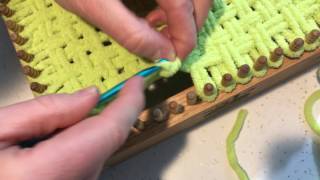 How to weave a baby hat [upl. by Allegna]