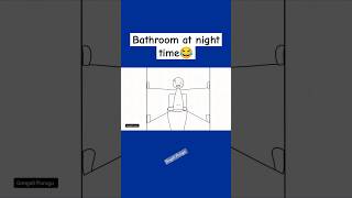 Bathroom Effects 😂 funny bathroom night shorts [upl. by Avik265]