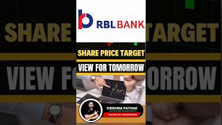 RBL BANK SHARE PRICE TARGET 01 OCTOBER  RBL BANK SHARE TARGET TODAY  RBL BANK SHARE LATEST NEWS [upl. by Tratner]