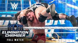 FULL MATCH — Mens Elimination Chamber Match Elimination Chamber 2023 [upl. by Tsyhtema]