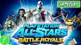 PlayStation AllStars Battle Royale Gameplay HD PS3  NO COMMENTARY [upl. by Relda]