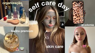 vlog self care day  dia de autocuidados e organização 🫧🎀 [upl. by Akemehs]