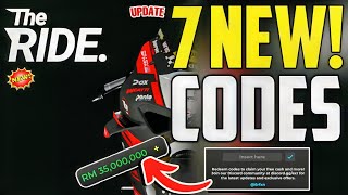 ⚠️NOVEMBER⚡CODES⚠️THE RIDE ROBLOX CODES 2024  THE RIDE CODES 2024 [upl. by Sherwin854]