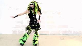 Industrial Dance  God is in the Rain  Suicide Commando  Pitite Oudy Cyber Goth [upl. by Girardi]