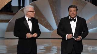 Steve Martin and Alec Baldwins Opening Monologue 2010 Oscars [upl. by Caria]