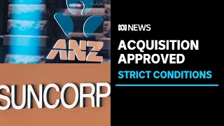 Jim Chalmers confirms he is approving ANZs takeover of Suncorps banking business  ABC NEWS [upl. by Menken]