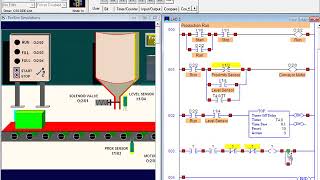 Silo Simulator using LogixPro PART IV [upl. by Eskill]