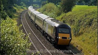 XC HST powering up to Whiteball 10th September 2023 [upl. by Brandea]